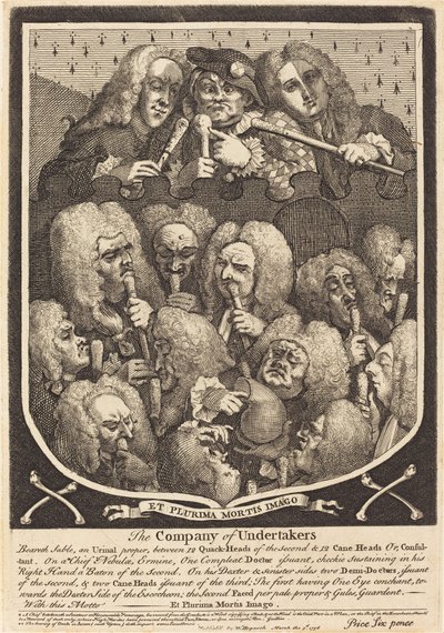 Müteahhitler Şirketi by William Hogarth