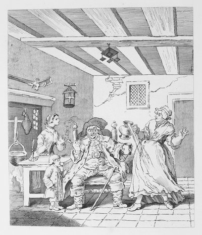 Çiftçiler Geri Dönüyor by William Hogarth