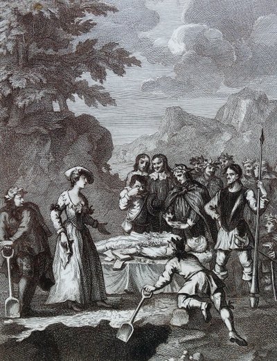 Chyrstom ve Marcella'nın Cenazesi Kendini haklı çıkarıyor, William Hogarth by William Hogarth