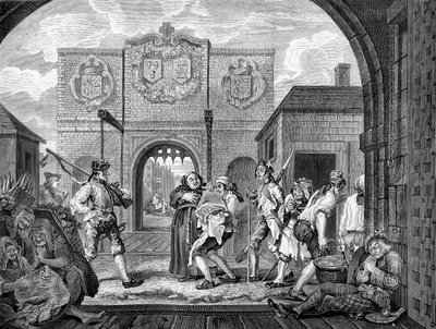 Calais Kapıları, William Hogarth by William Hogarth