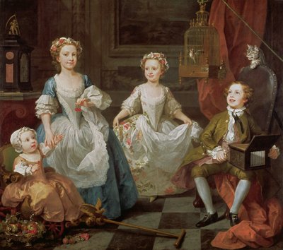 Graham Çocukları, 1742 by William Hogarth
