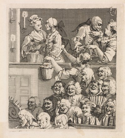Gülen Seyirci by William Hogarth