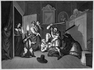 Maskeli Balo Macerası by William Hogarth