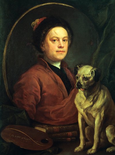 Ressam ve Pug