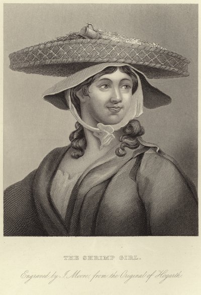 Karides Kız by William Hogarth