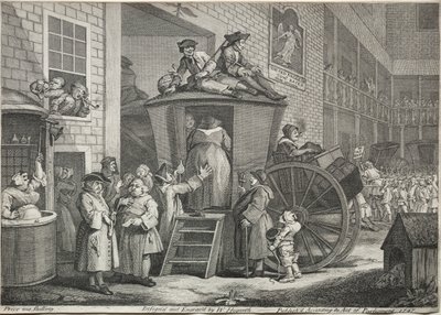 Sahne Antrenörü by William Hogarth