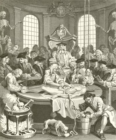 Zulümün dört aşaması by William Hogarth