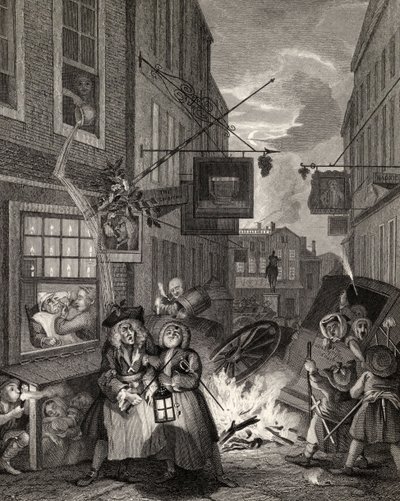 Times of the Day: Night, 1833