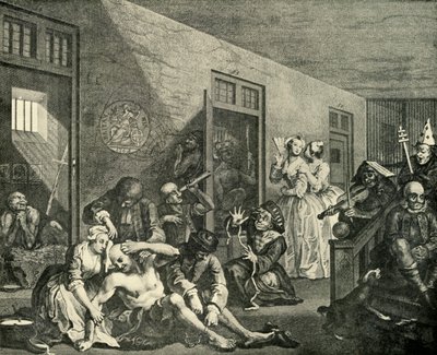 Delinin Tedavisi, 1733, 1925. by William Hogarth