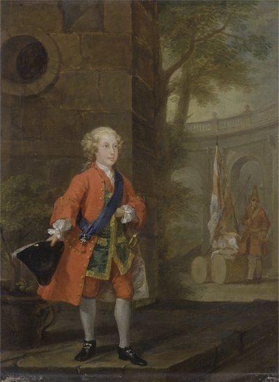 William Augustus, Cumberland Dükü (1721-65) by William Hogarth