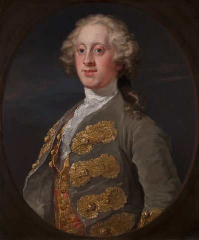 William Cavendish, Hartington Marki, Daha sonra dördüncü Devonshire Dükü, 1741. by William Hogarth