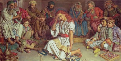 Doktorlar Arasında İsa, 1887 (guaj) by William Holman Hunt