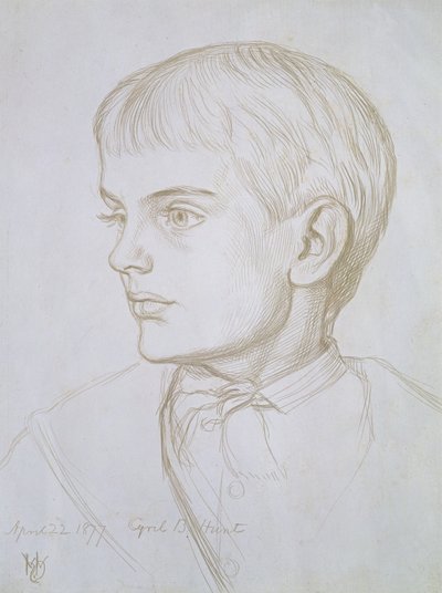 Oğlum Cyril, 1877 by William Holman Hunt