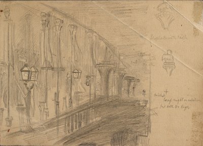 Londra Köprüsü Çalışması, 1863 by William Holman Hunt