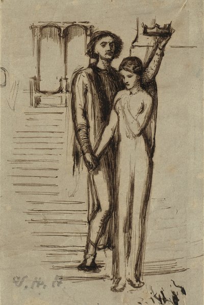 "Dilenci Hizmetçi" by William Holman Hunt