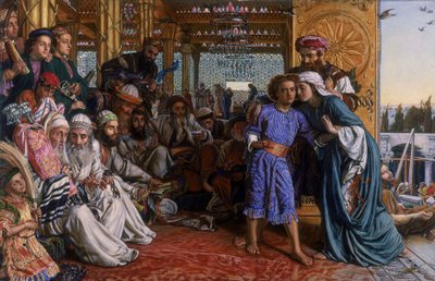 Kurtarıcının Tapınakta Bulunması by William Holman Hunt