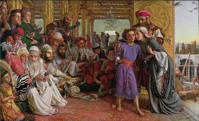 Kurtarıcının Tapınakta Bulunması by William Holman Hunt