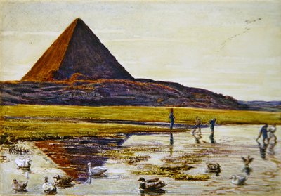 Büyük piramit by William Holman Hunt