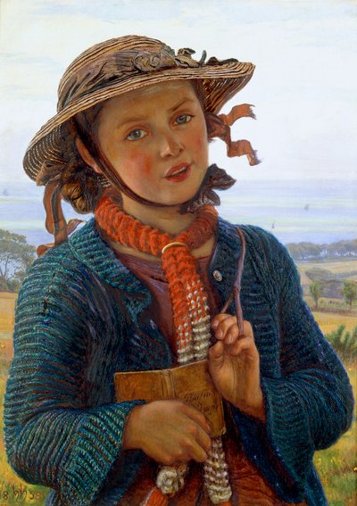 Okul Kızının İlahisi, 1859 by William Holman Hunt