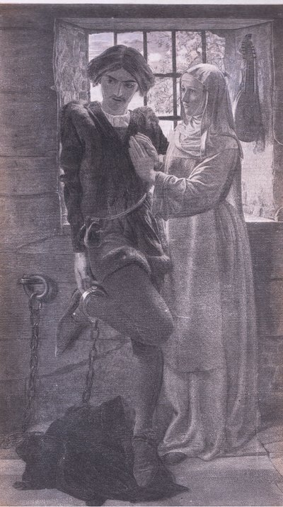 Claudio ve Isabella, Bibbys Yıllık, 1916-1917 by William Holman after Hunt
