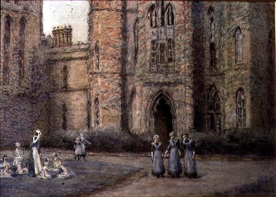 Eski Kör İltica, Bristol (kağıt üzerinde pastel) by William Holt Yates Titcomb