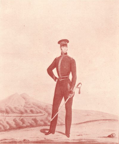 Madras Ordusu Tüfekleri Subayı, Soyun, c1837-1843, 1909 by William Hunsley