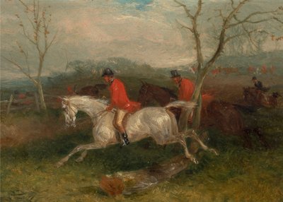 Tilki Avı: Çite Gelmek (Tam Ağlama) by William J. Shayer