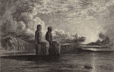 Memnon (gravür) by William James (after) Muller