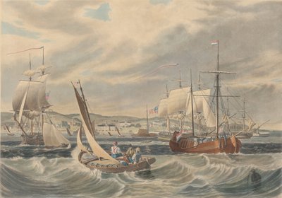 New York Karantinasının Görünümü, Staten Island, 1833