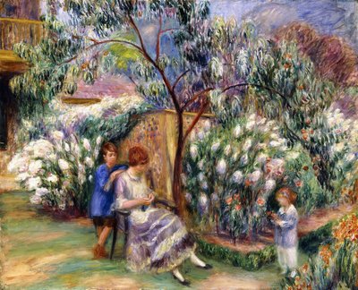 Bahçede by William James Glackens