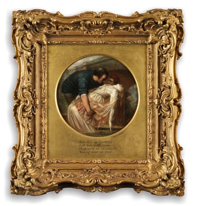 Ahlar Köprüsü (panel üzerine yağlıboya) by William James Grant