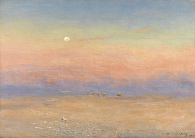 Çöl Kervanı, 1900 by William James Laidlay