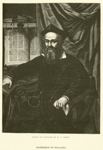 Spalatro Başpiskoposu by William James Linton
