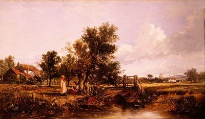 Medway üzerinde Gillingham by William James Muller