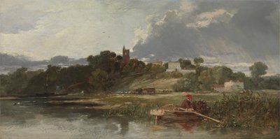 Medway'deki Gillingham by William James Muller