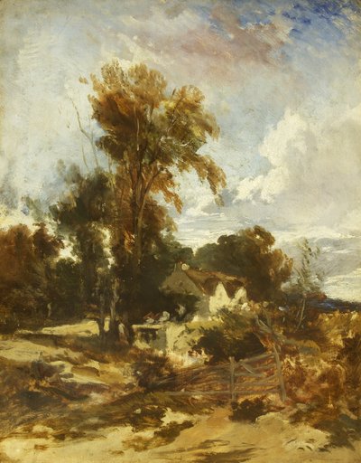 Roe yakınlarında, Kuzey Galler, muhtemelen 1842 (tuval üzerine yağlı boya) by William James Muller