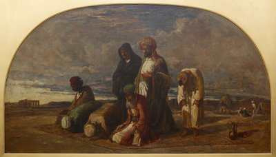 Çölde Dualar, 1840-1849. by William James Muller