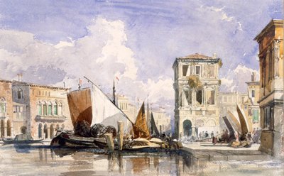 Venedik, c1834. by William James Muller