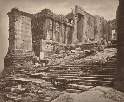 Güneybatıdan Propylaea by William James Stillman