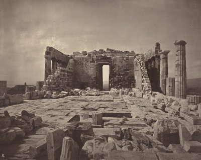 Atina Akropolisi, levha 14 by William James Stillman