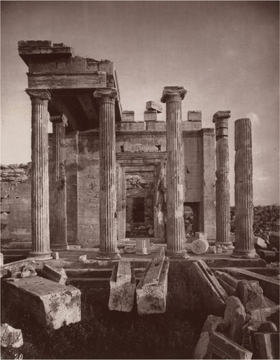 Atina Akropolisi, levha 20 by William James Stillman