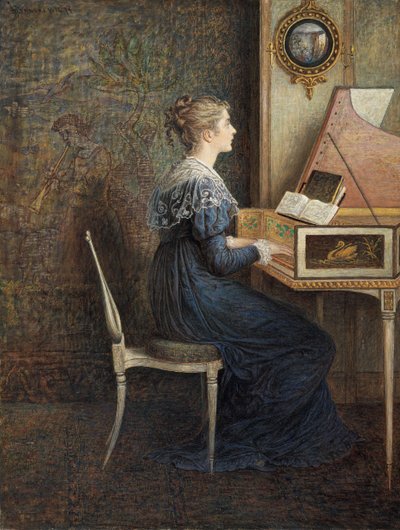 Eski Bir Şarkı, 1874. by William John Hennessy