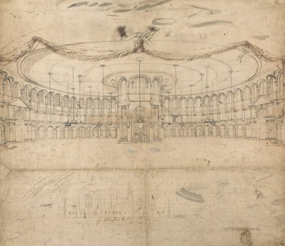 Rotunda, Ranelagh Bahçeleri için Tasarım by William John Newton