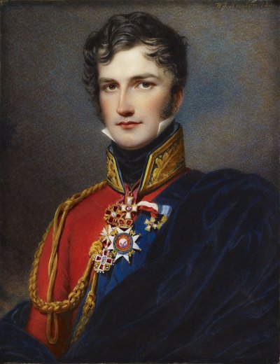 Leopold I, Belçika Kralı 1790-1865 by William John Newton