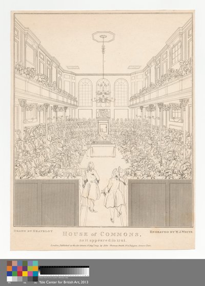 Avam Kamarası, 1741-2'de ortaya çıktığı şekliyle by William Johnstone White