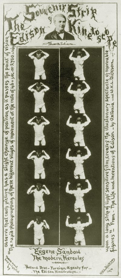 Edison Kinetoscope Eugene Sandow
