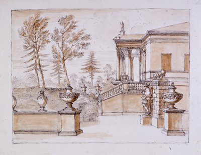 Chiswick, Inigo Jones heykeli tarafındaki Villa