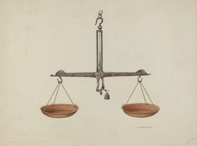 Denge Kantarları, c. 1940. by William Kieckhofel