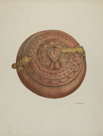 Vaftiz Yazı Tipi, c. 1941. by William Kieckhofel
