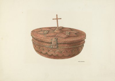Vaftiz Yazı Tipi, c. 1941. by William Kieckhofel